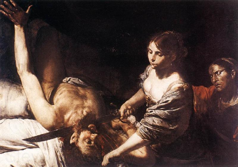 VALENTIN DE BOULOGNE Judith and Holofernes  iyi Spain oil painting art